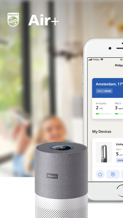 Emulate iPhone app Philips Air+ using MyAndroid