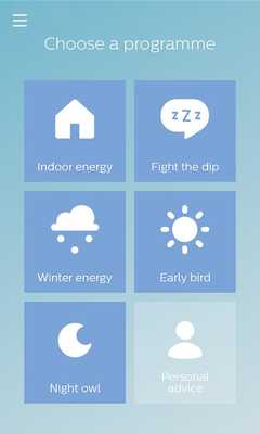 Emulate Android APK Philips energy light
