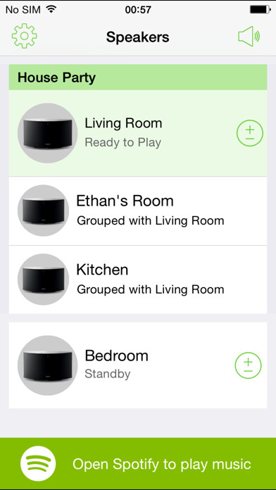 Emulate iPhone app Philips SpeakerSet Multiroom Manager using MyAndroid