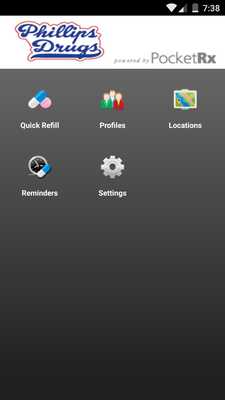 Emulate Android APK Phillips Drugs