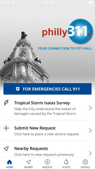 Emulate iPhone app Philly 311 using MyAndroid Emulate iPhone app Philly 311 using MyAndroid
