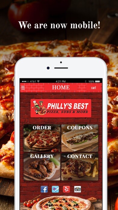 Emulate iPhone app Phillys Best Pizza Subs using MyAndroid Emulate iPhone app Phillys Best Pizza Subs using MyAndroid