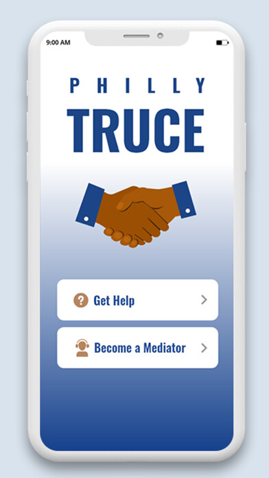 Emulate iPhone app PHILLY TRUCE APP using MyAndroid