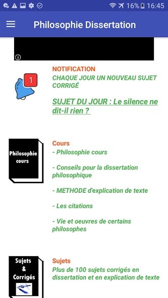 Run android online APK Philosophie Dissertation from MyAndroid or emulate Philosophie Dissertation using MyAndroid