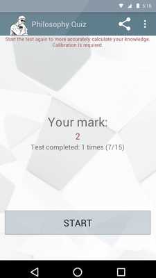 Emulate Android APK Philosophy Quiz Emulate Android APK Philosophy Quiz