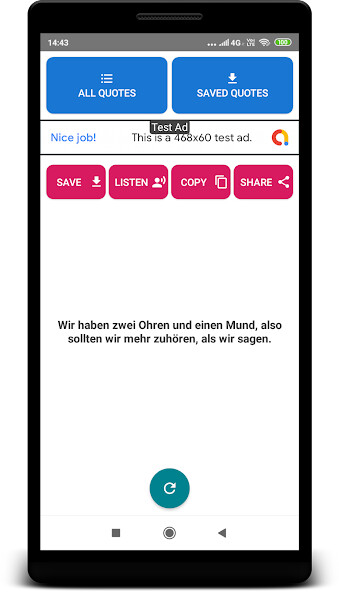 Run android online APK Philosophy Quotes - Zitate zur from MyAndroid or emulate Philosophy Quotes - Zitate zur using MyAndroid