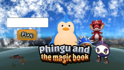 Emulate iPhone app Phingu and the magic book using MyAndroid