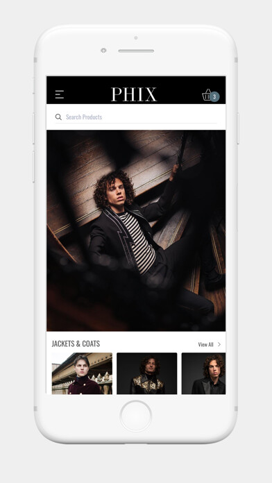 Emulate iPhone app PhixClothing.com using MyAndroid