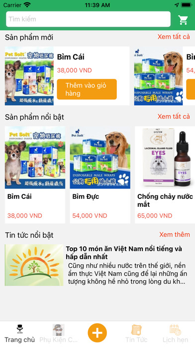 Emulate iPhone app Phụ Kiện Chó Mèo using MyAndroid Emulate iPhone app Phụ Kiện Chó Mèo using MyAndroid