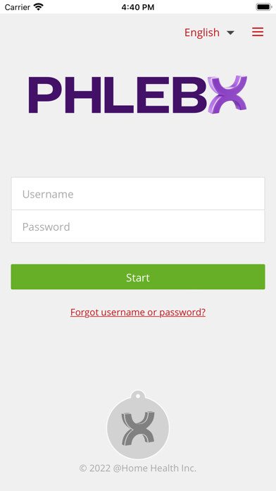Emulate iPhone app PhlebX MD using MyAndroid