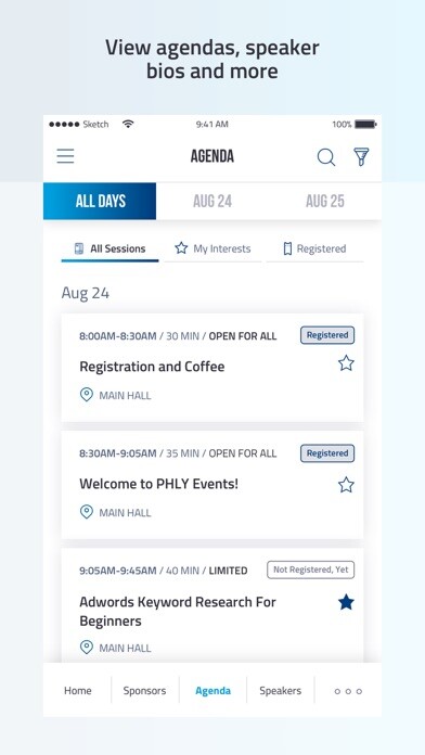 Emulate iPhone app PHLY Events using MyAndroid Emulate iPhone app PHLY Events using MyAndroid