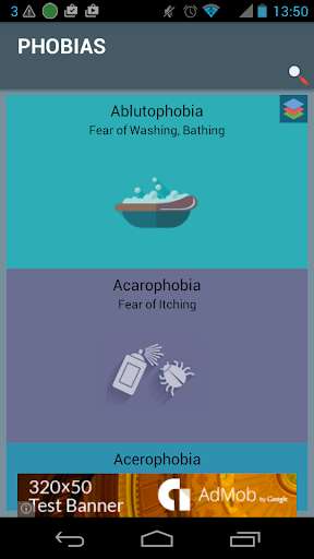 Run android online APK Phobias and Fears from MyAndroid or emulate Phobias and Fears using MyAndroid