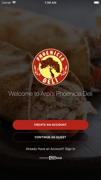 Emulate iPhone app Phoenicia Deli using MyAndroid Emulate iPhone app Phoenicia Deli using MyAndroid
