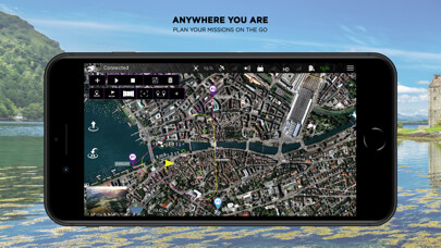 Emulate iPhone app Phoenix Air Fly DJI Drones PRO using MyAndroid