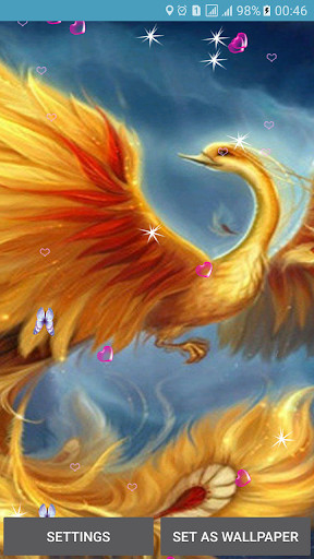 Emulate Android APK Phoenix Live Wallpaper