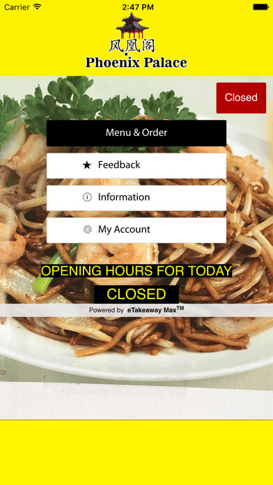 Emulate iPhone app Phoenix Palace Dundee using MyAndroid Emulate iPhone app Phoenix Palace Dundee using MyAndroid