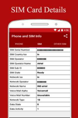 Emulate Android APK Phone and SIM Info Emulate Android APK Phone and SIM Info