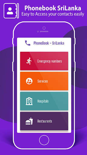 Run android online APK Phonebook Sri Lanka - Access emergency contacts from MyAndroid or emulate Phonebook Sri Lanka - Access emergency contacts using MyAndroid Run android online APK Phonebook Sri Lanka - Access emergency contacts from MyAndroid or emulate Phonebook Sri Lanka - Access emergency contacts using MyAndroid