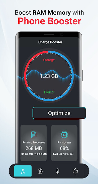 Run android online APK Phone booster, speaker cleaner from MyAndroid or emulate Phone booster, speaker cleaner using MyAndroid