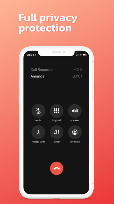 Emulate iPhone app Phone Call Recorder App · using MyAndroid Emulate iPhone app Phone Call Recorder App · using MyAndroid