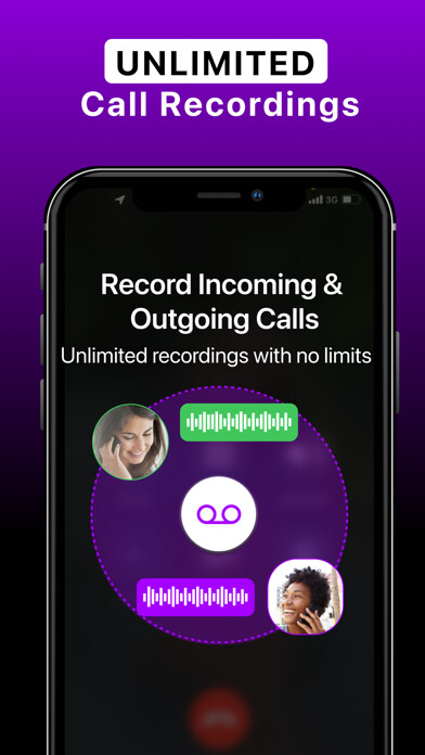 Emulate iPhone app Phone - Call Recorder using MyAndroid