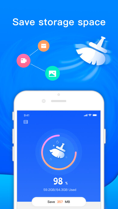 Emulate iPhone app Phone Cleaner - Photo Compress using MyAndroid Emulate iPhone app Phone Cleaner - Photo Compress using MyAndroid
