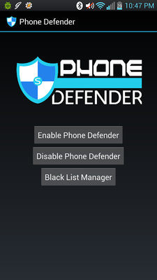 Emulate Android APK Phone Defender - Call Blocker Emulate Android APK Phone Defender - Call Blocker
