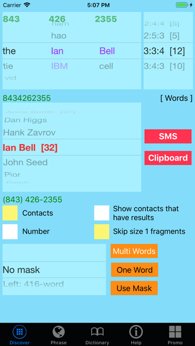 Emulate iPhone app Phone Number in Words using MyAndroid Emulate iPhone app Phone Number in Words using MyAndroid