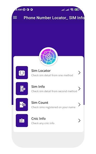 Run android online APK Phone Number Locator_ SIM Info from MyAndroid or emulate Phone Number Locator_ SIM Info using MyAndroid