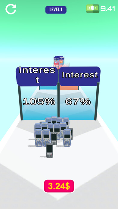 Emulate iPhone app Phone Rush 3D - Coloring Merge using MyAndroid