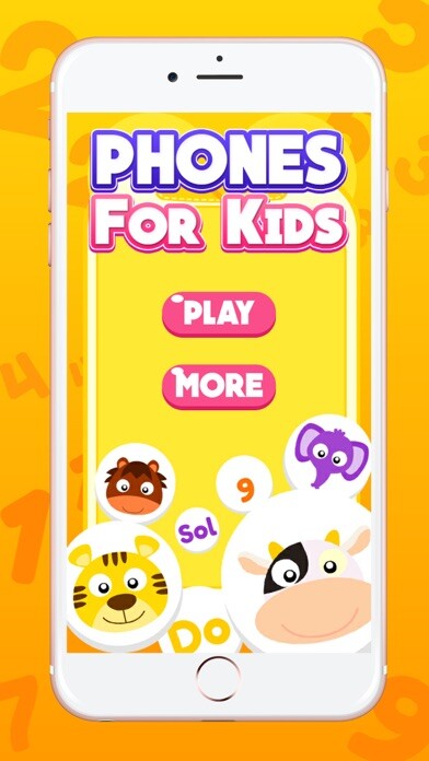 Emulate iPhone app Phones For Kids using MyAndroid