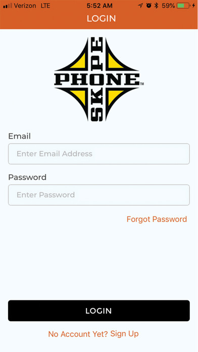 Emulate iPhone app Phone Skope Sales using MyAndroid