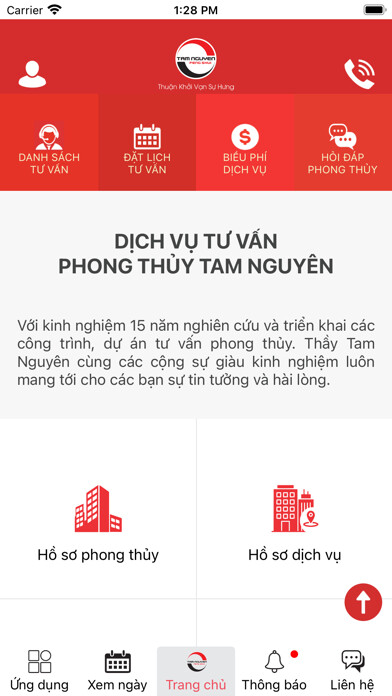 Emulate iPhone app PHONG TH?Y TAM NGUYÊN using MyAndroid Emulate iPhone app PHONG TH?Y TAM NGUYÊN using MyAndroid