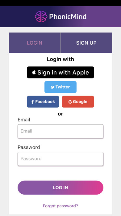 Emulate iPhone app PhonicMind using MyAndroid Emulate iPhone app PhonicMind using MyAndroid
