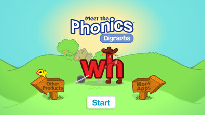 Emulate iPhone app Phonics Digraphs Game using MyAndroid