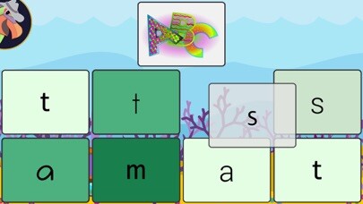 Emulate iPhone app Phonics - Sounds to Words using MyAndroid