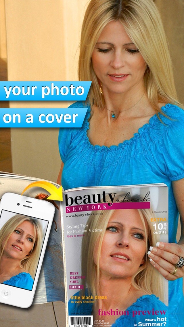 Emulate iPhone app Photo2Cover - Create your own magazine cover using MyAndroid Emulate iPhone app Photo2Cover - Create your own magazine cover using MyAndroid