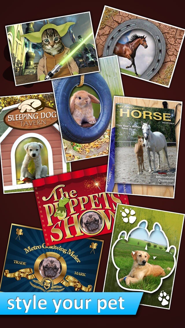 Emulate iPhone app Photo2Pets - Create your unique animal photo using MyAndroid Emulate iPhone app Photo2Pets - Create your unique animal photo using MyAndroid