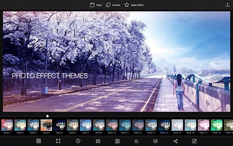 Emulate iPhone app Photo 360 Pro - Amazing Photo Editor and Stylish Filters Effects using MyAndroid