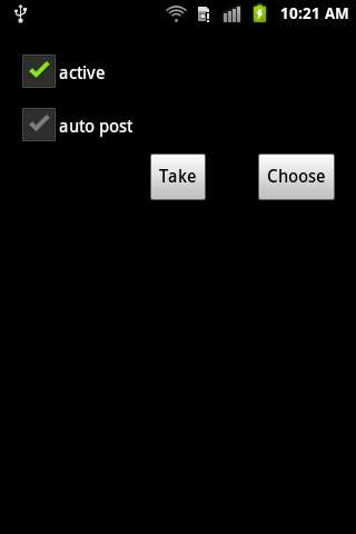 Run android online APK Photo auto share from MyAndroid or emulate Photo auto share using MyAndroid