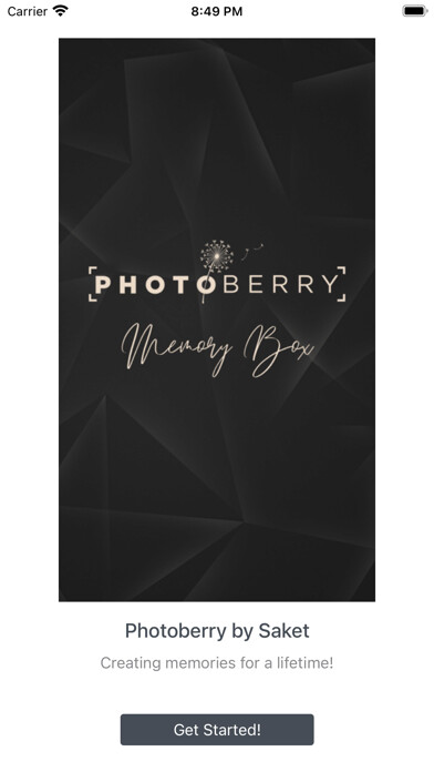 Emulate iPhone app Photoberry by Saket using MyAndroid