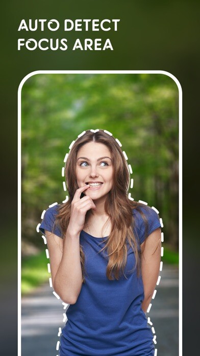 Emulate iPhone app Photo Blur Background Effect using MyAndroid