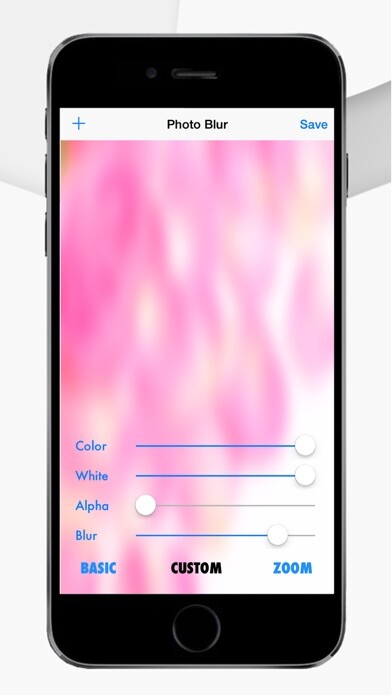 Emulate iPhone app PhotoBlur Create Wallpapers using MyAndroid