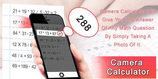 Run android online APK Photo Cam Math Calculator - Camera Calculator from MyAndroid or emulate Photo Cam Math Calculator - Camera Calculator using MyAndroid