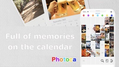 Emulate iPhone app PHOTOCA / photos calendar using MyAndroid