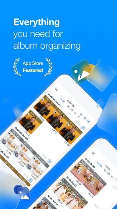 Emulate iPhone app Photo Cleaner -Album organizer using MyAndroid Emulate iPhone app Photo Cleaner -Album organizer using MyAndroid