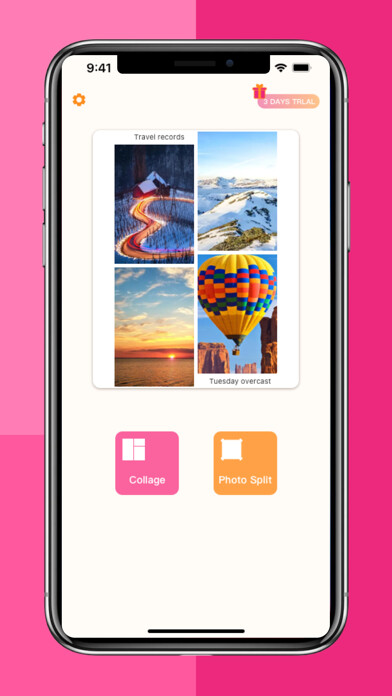 Emulate iPhone app Photo Collage - Grid Maker using MyAndroid Emulate iPhone app Photo Collage - Grid Maker using MyAndroid