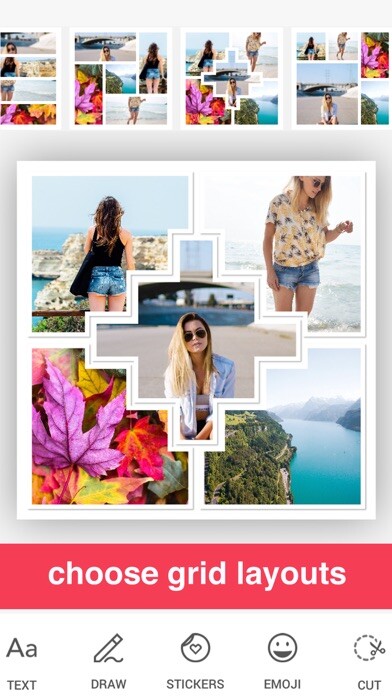 Emulate iPhone app Photo Collage Layout Maker using MyAndroid Emulate iPhone app Photo Collage Layout Maker using MyAndroid
