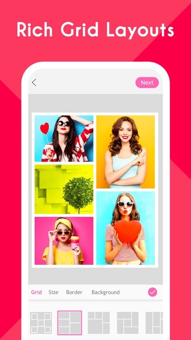 Emulate iPhone app Photo Collage Maker: Scrapbook using MyAndroid