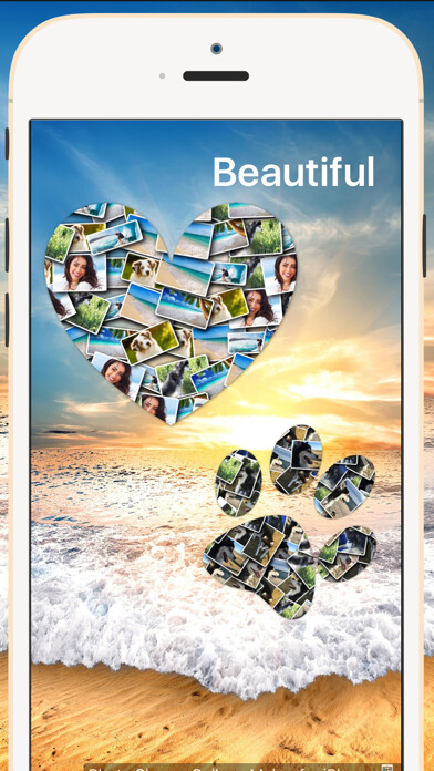 Emulate iPhone app Photo Collage Shape Maker using MyAndroid Emulate iPhone app Photo Collage Shape Maker using MyAndroid